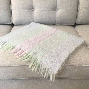 Vintage Irish Mohair Throw or Wrap